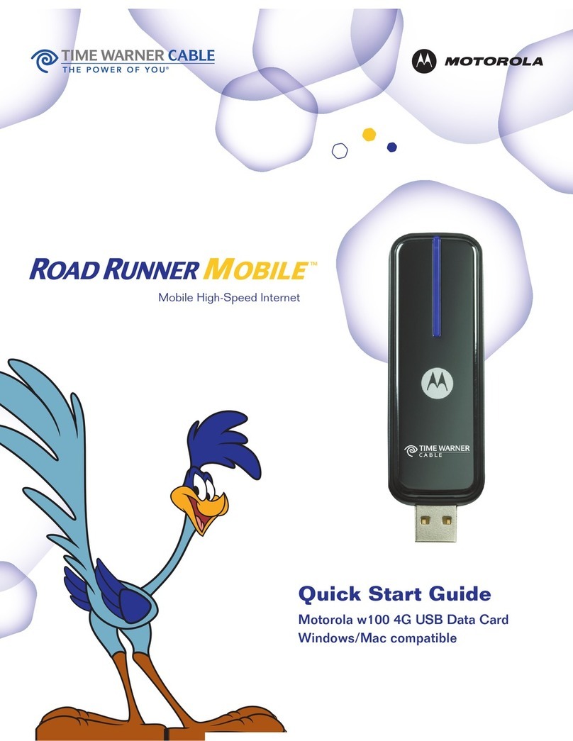 Motorola road runner mobile User manual