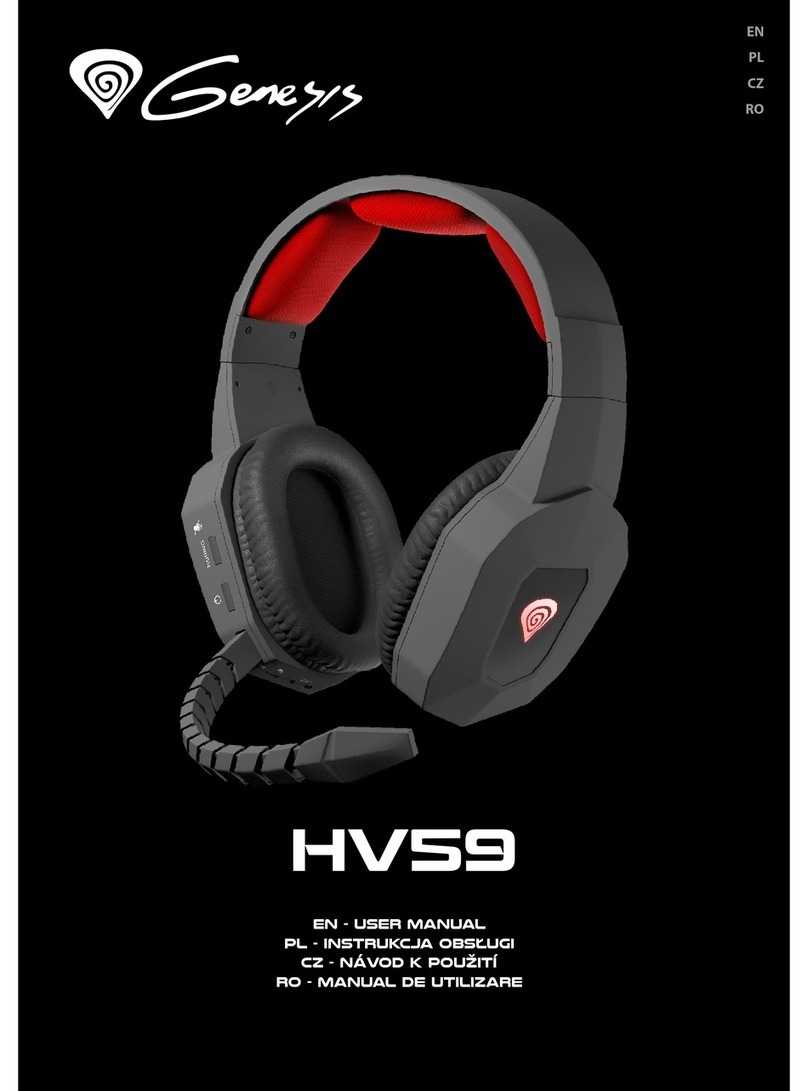 Genesis HV59 User manual