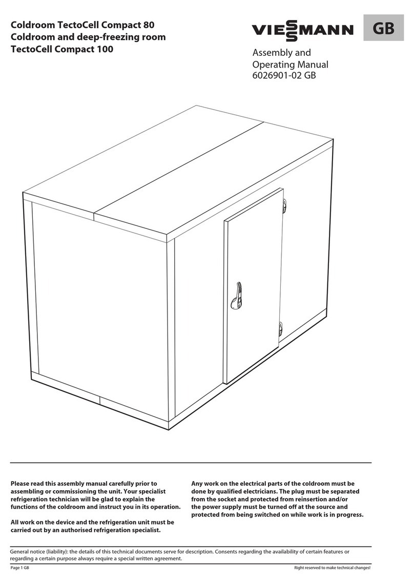 Viessmann TectoCell Compact 80 Assembly and operating manual