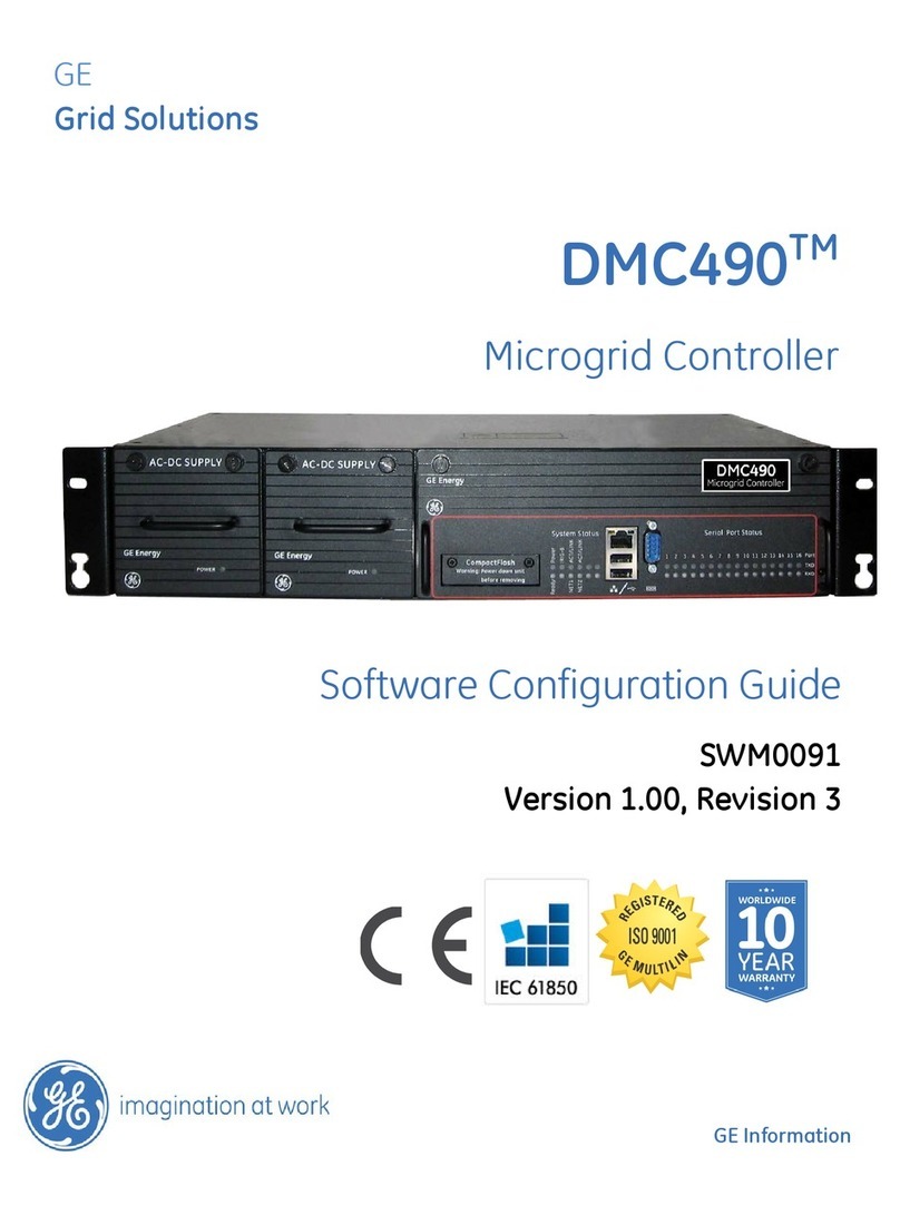 GE DMC490 User manual