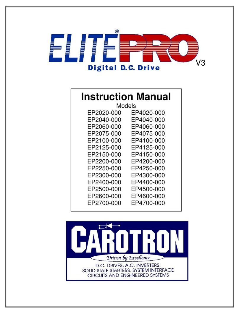 Carotron EP2020-000 instruction manual