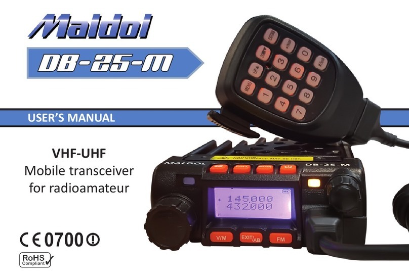 Maldol DB-25-M user manual
