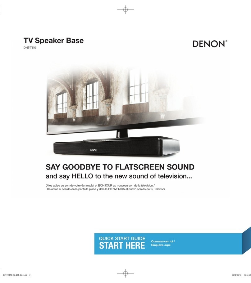 Denon DHT-T110 manual