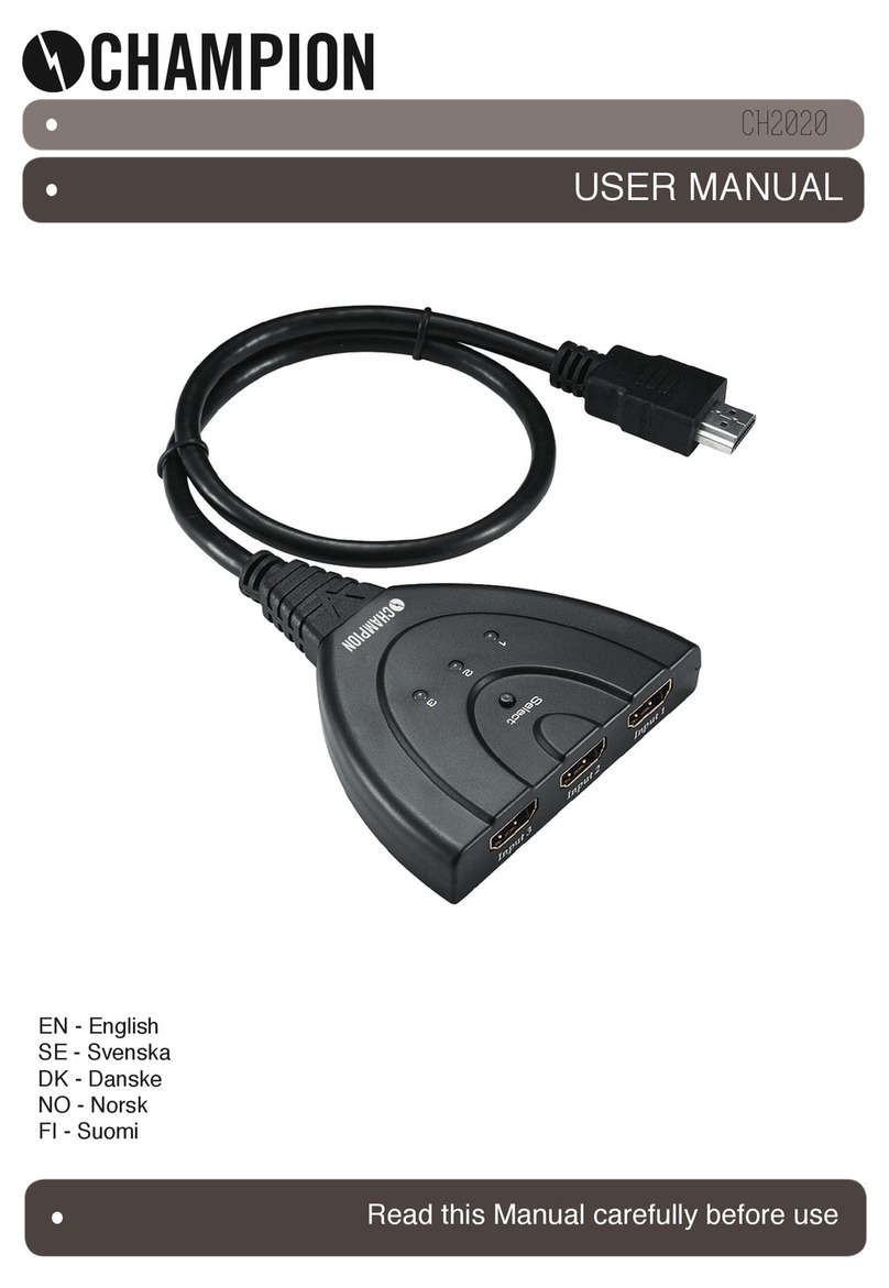Champion CH2020 user manual