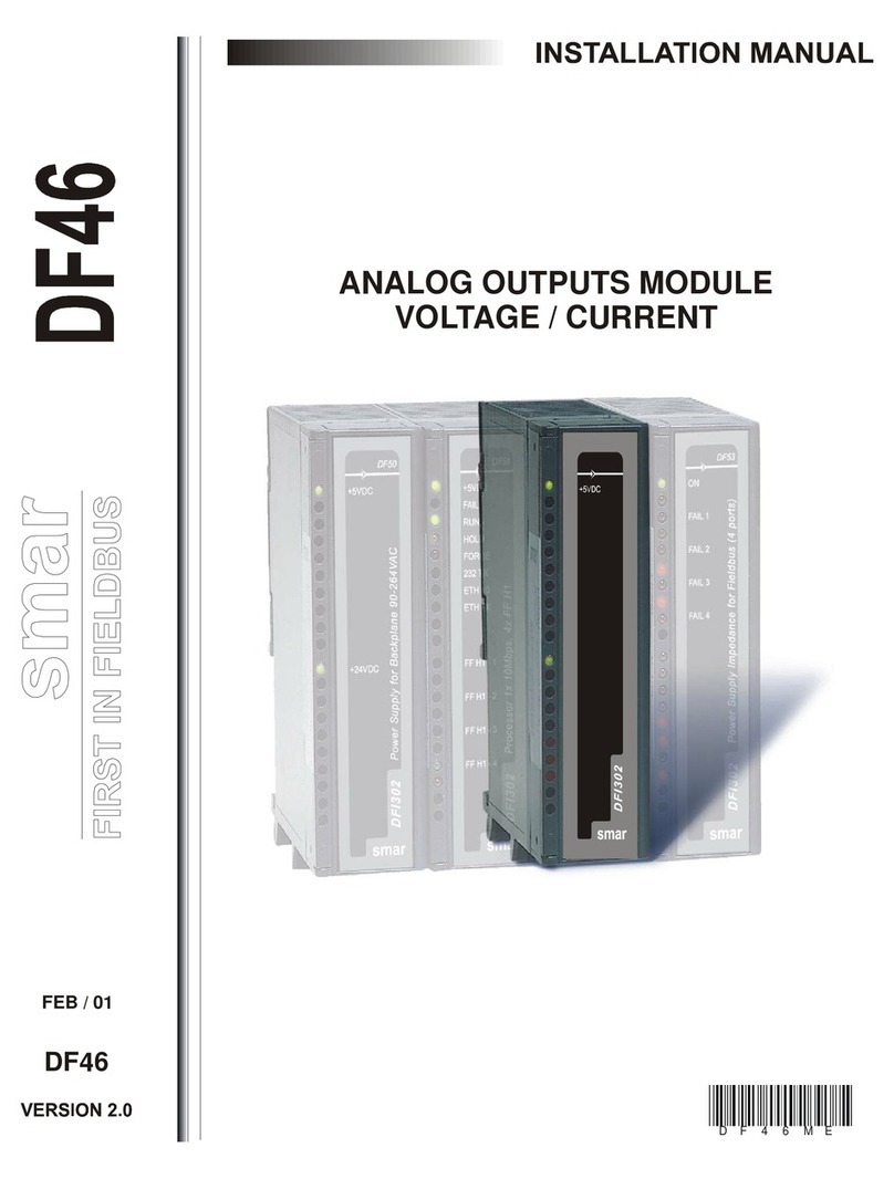 SMAR DF46 User manual