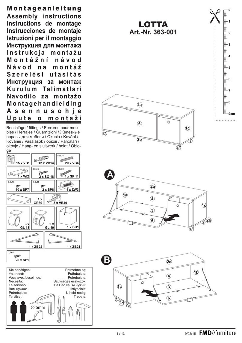 FMD LOTTA Assembly instructions FMD LOTTA Assembly instructions