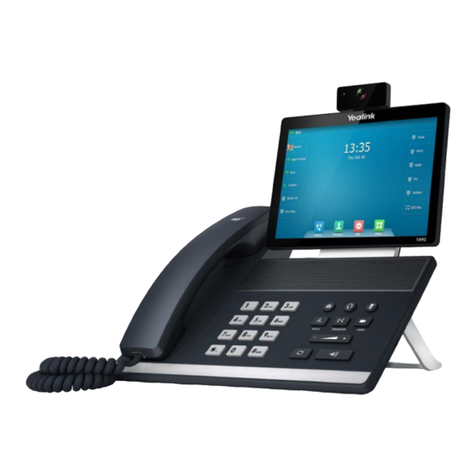 Yealink SIP VP-T49G User manual Yealink SIP VP-T49G User manual