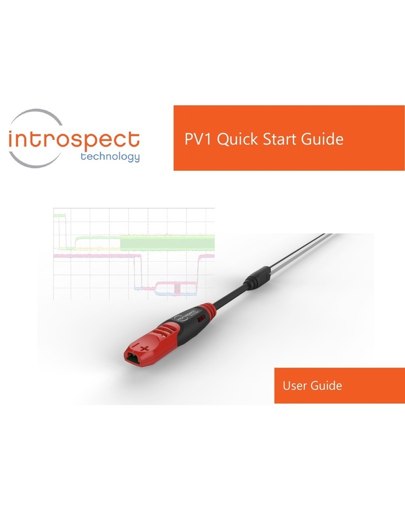 Introspect PV1 User manual