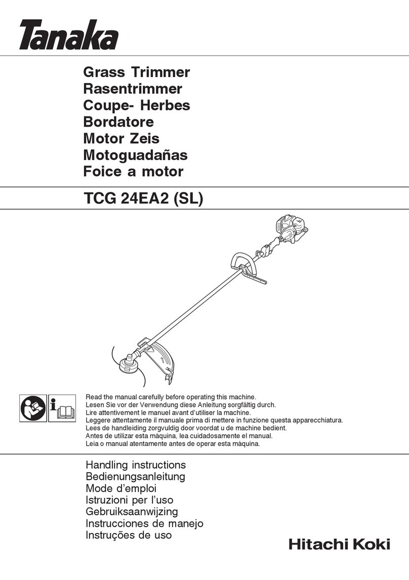 Tanaka TCG 24EA2 SL User manual