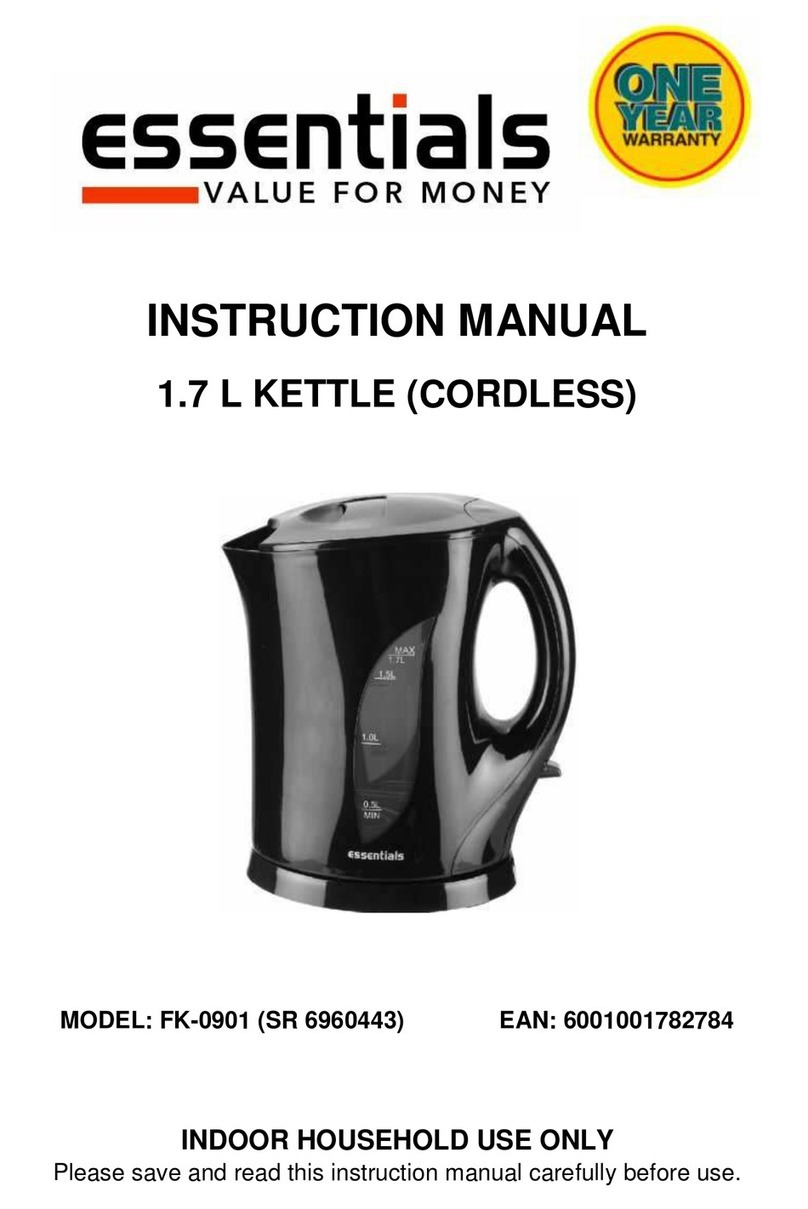 Essentials FK-0901 User manual