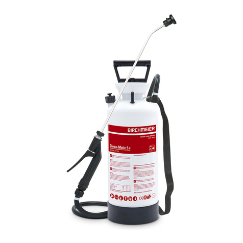 Birchmeier Clean-Matic 5 P operating manual Birchmeier Clean-Matic 5 P operating manual