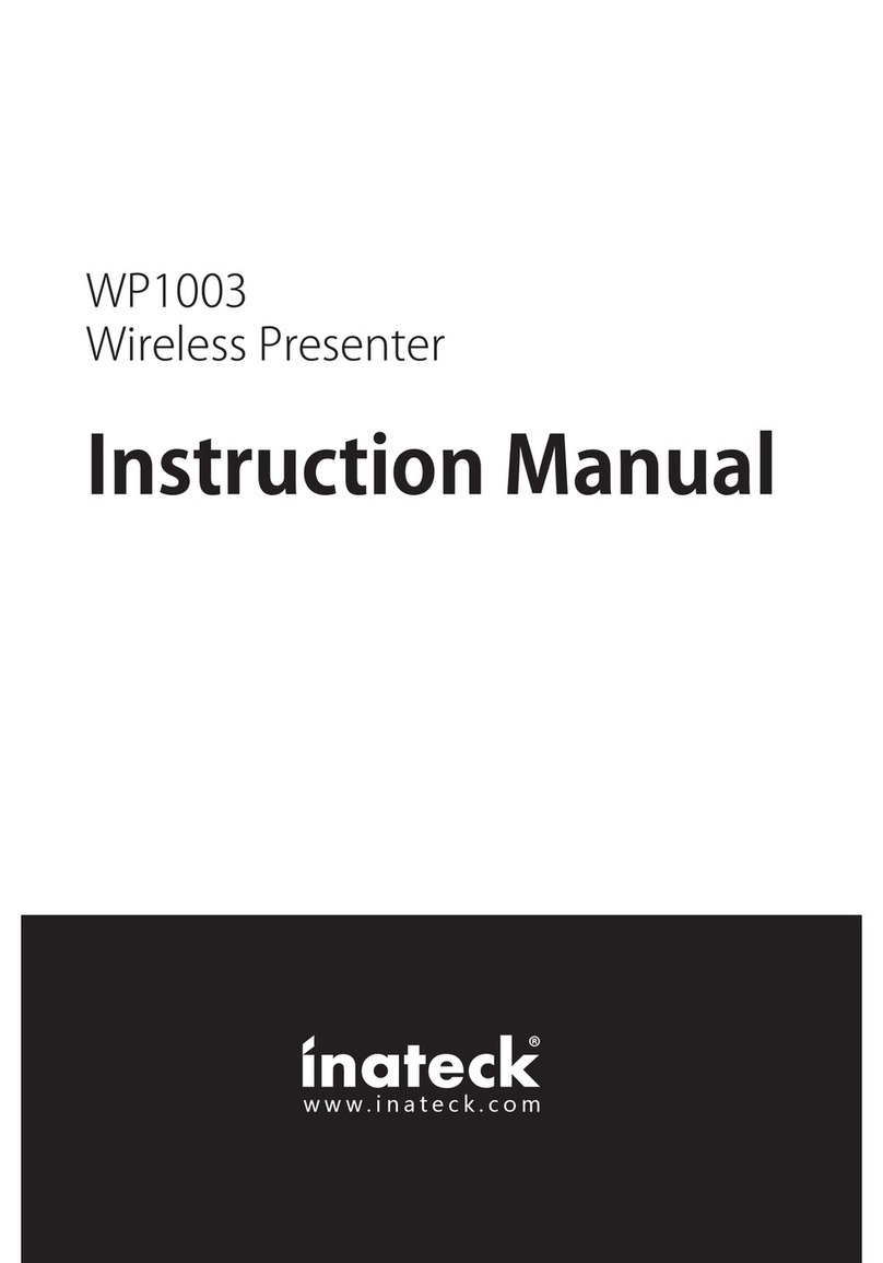 Inateck WP1003 instruction manual
