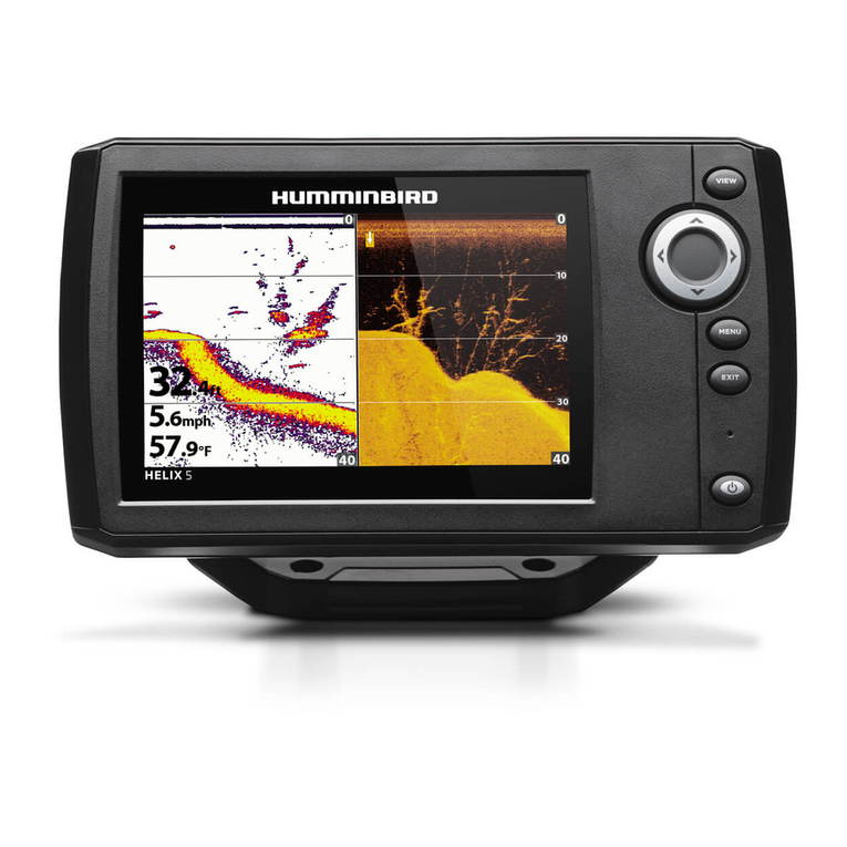 Humminbird HELIX 5 SONAR Operation manual