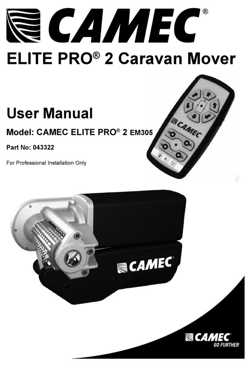 Camec Elite Pro2 EM305 user manual
