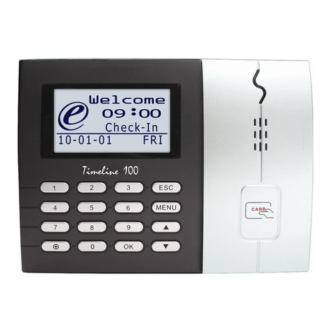 FingerTec TimeLine 100 User manual FingerTec TimeLine 100 User manual