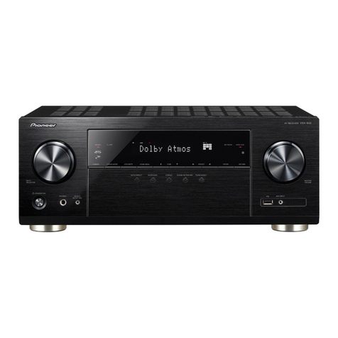 Pioneer VSX-932 Installation guide