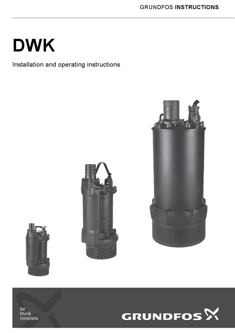 Grundfos DWK User manual