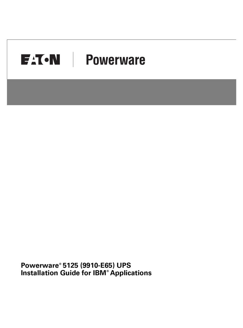 Eaton Powerware 5125 installation guide