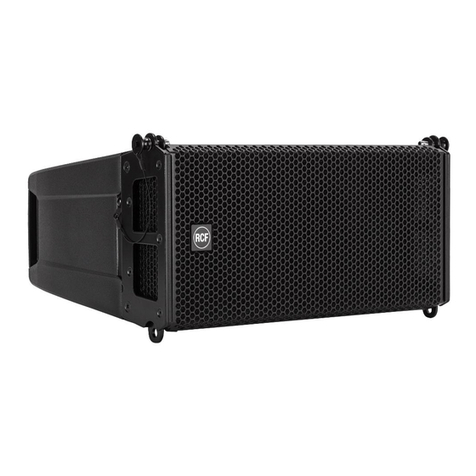 RCF HDL 12-AS User manual