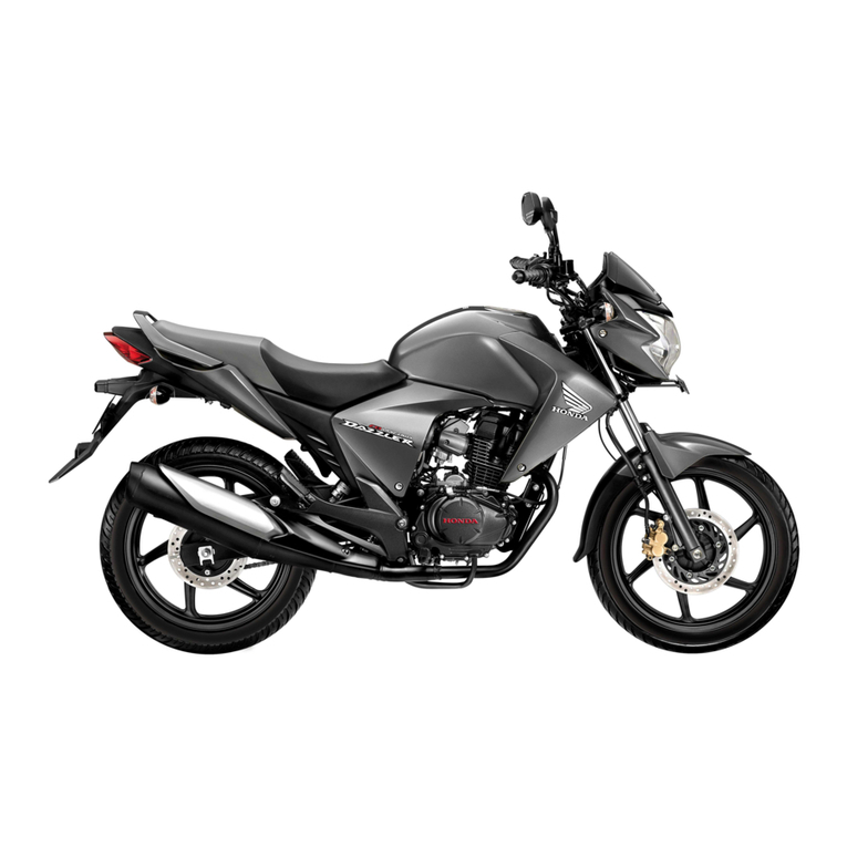 Honda CB UNICORN DAZZLER 2010 owner's manual