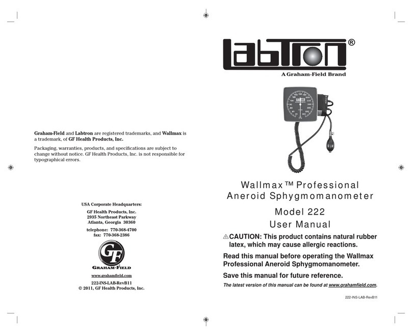 Graham Field Wallmax 222 User manual