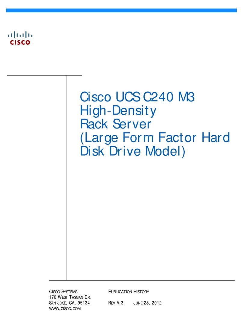 Cisco UCS C240 M3 User manual