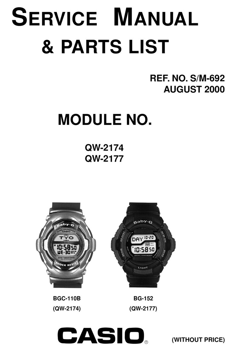 Casio BGC-110B Troubleshooting guide
