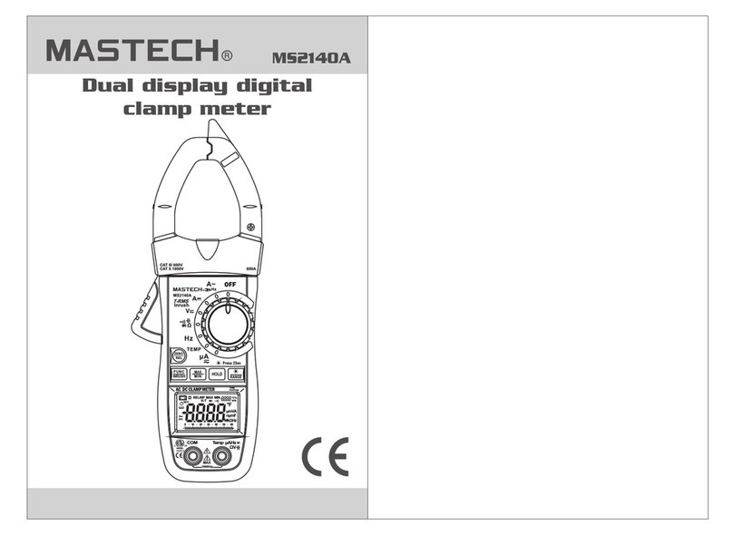Mastech MS2140A manual