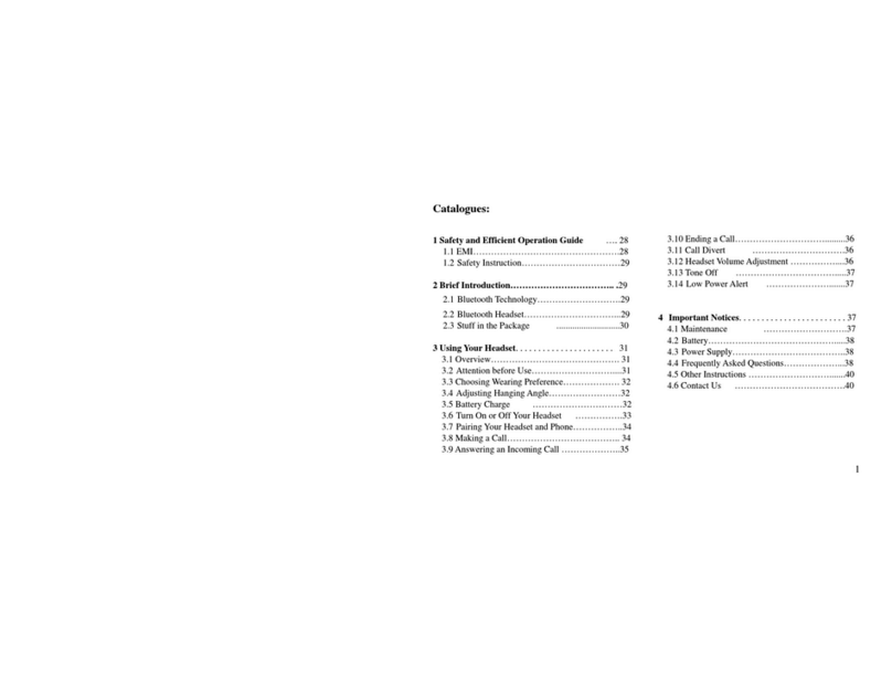 Qingdao GoerTek Electronics Goer GBH 100 Handbook