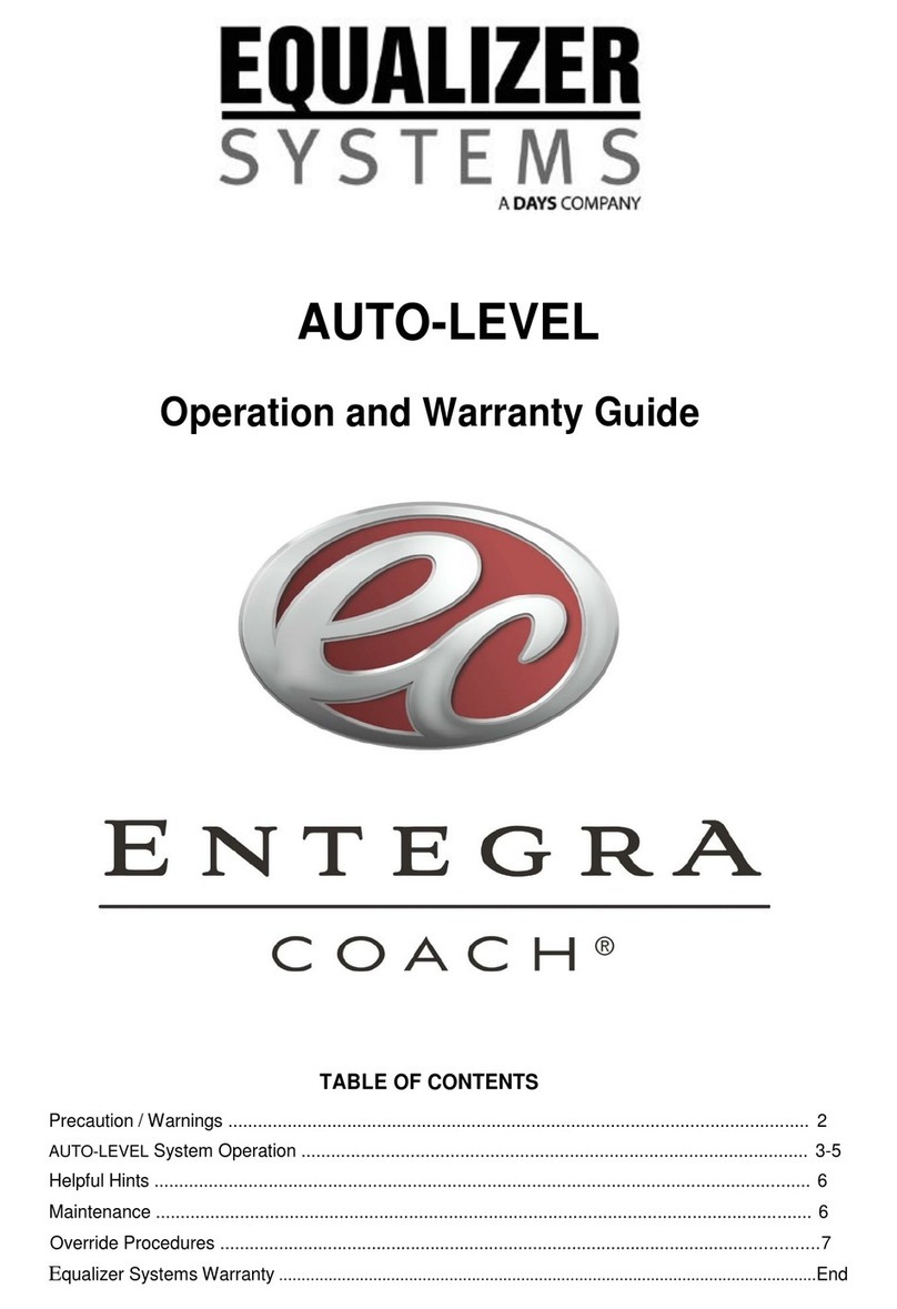Equalizer System AUTO-LEVEL Operation and warranty guide