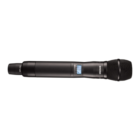 Shure AXT200 User manual