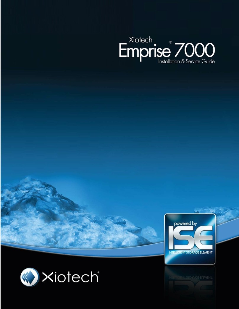 Xiotech Emprise 7000 Installation & service guide