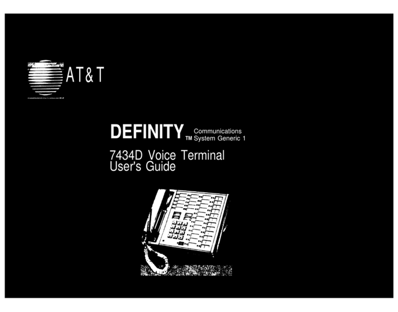 AT&T 7434D User manual