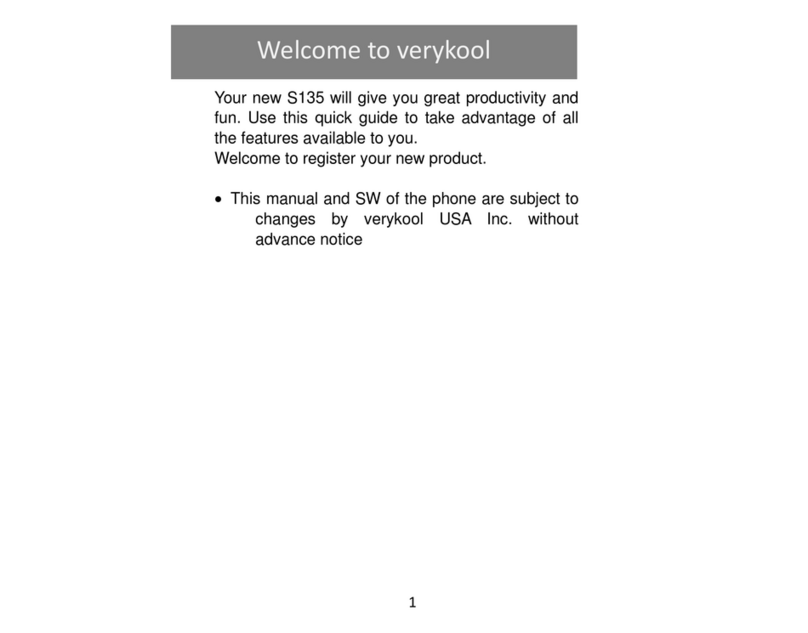 Verykool S135 User manual Verykool S135 User manual