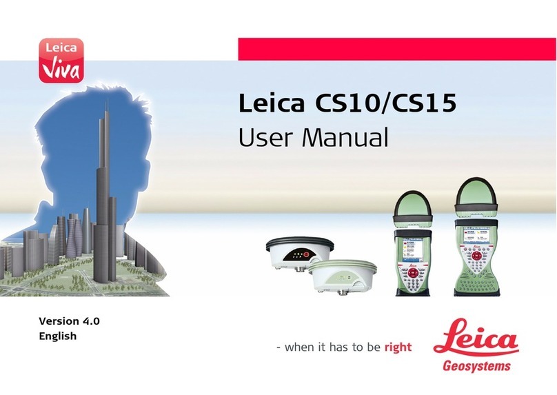 Leica Geosystems Viva CS10 User manual
