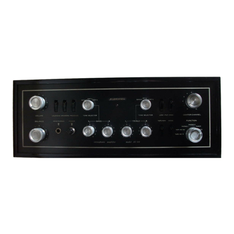 Sansui AU-111 Troubleshooting guide