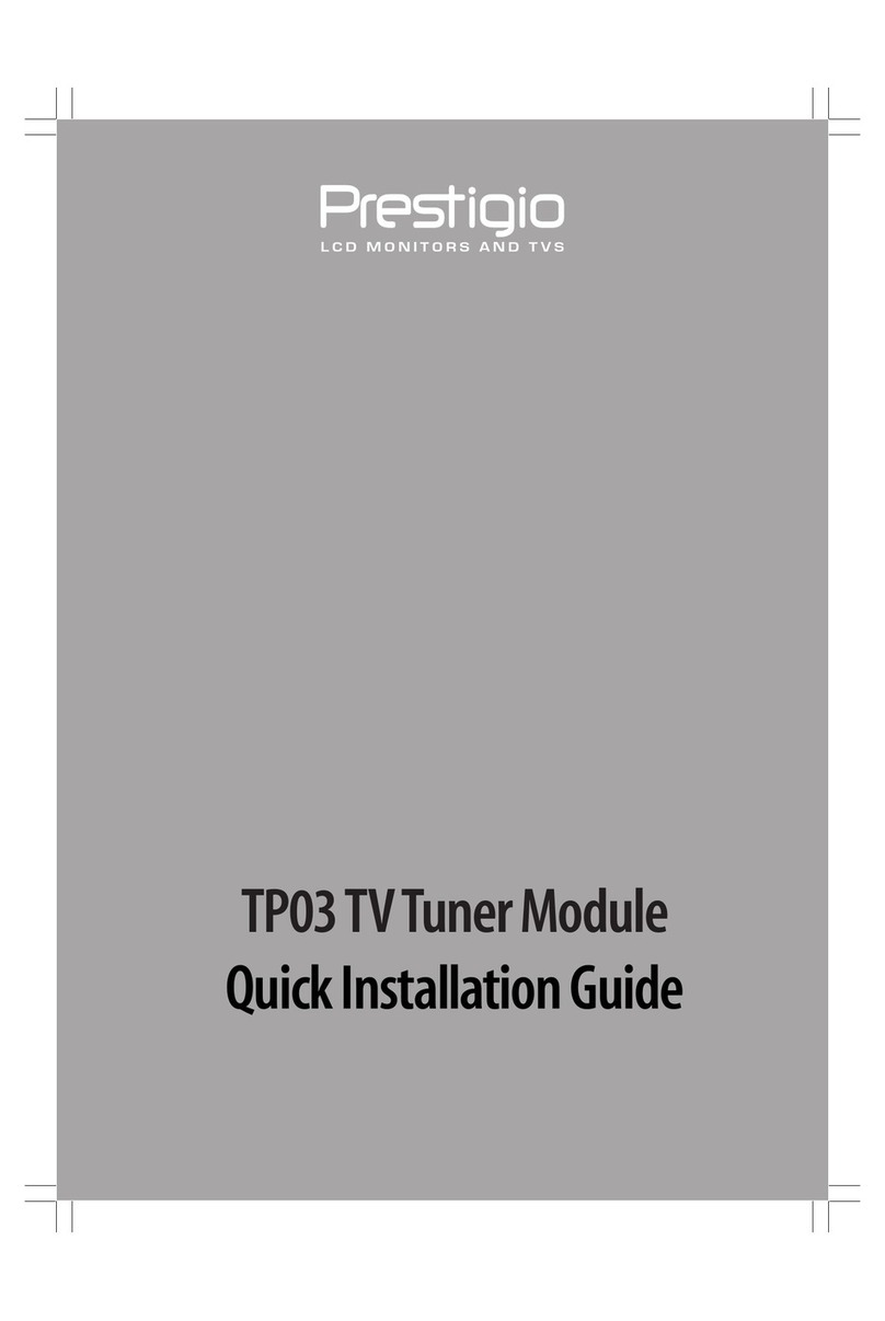 Prestigio TP03 Quick installation guide