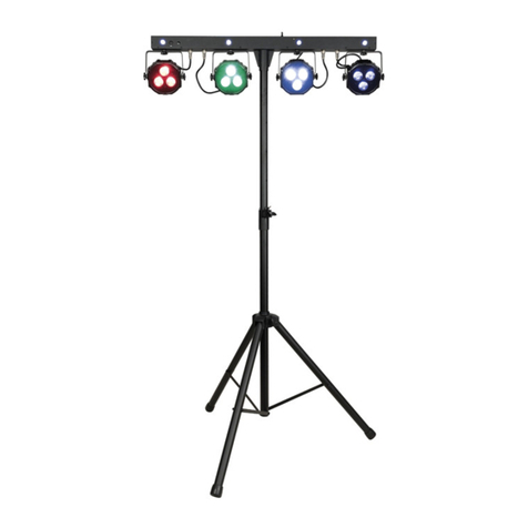 Show Tec COMPACT POWER LIGHTSET RGB-UV V1 User manual