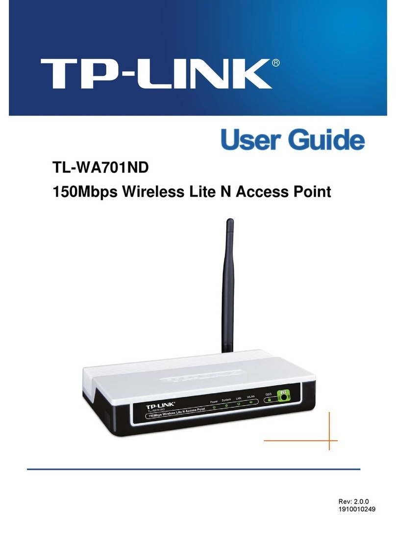 TP-Link TL-WA701ND User manual