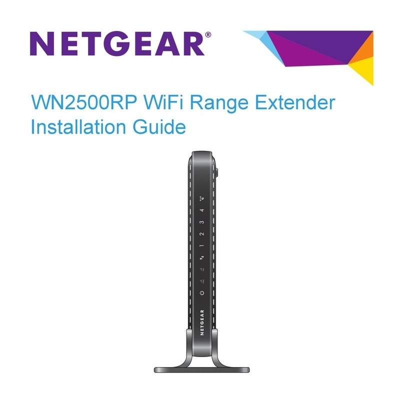 NETGEAR WN2500RP User manual