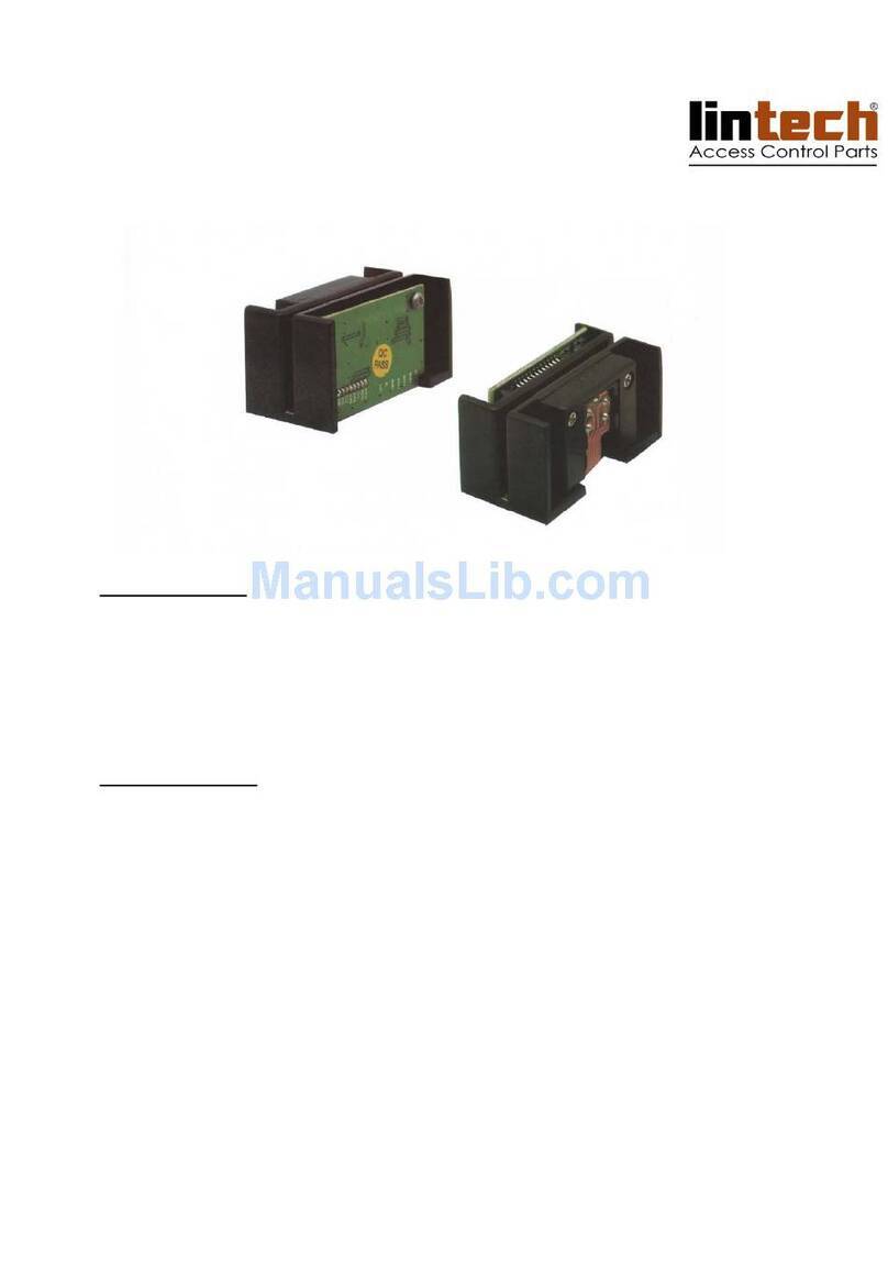 Lintech LR-01S series manual