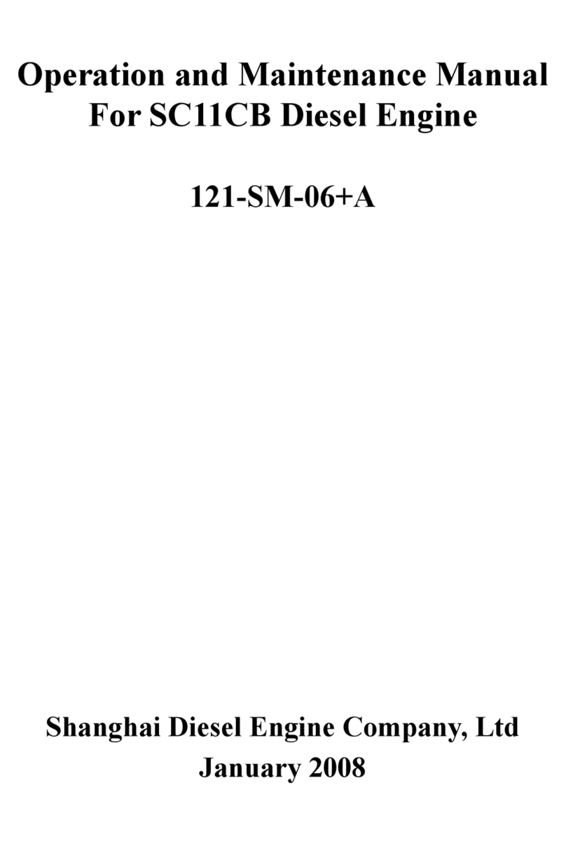 Shanghai Diesel Engine SC11CB User manual