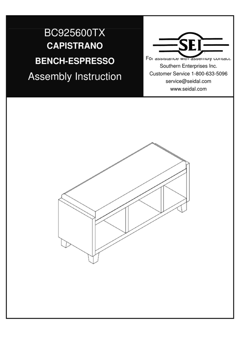 SEI BC925600TX Assembly instruction