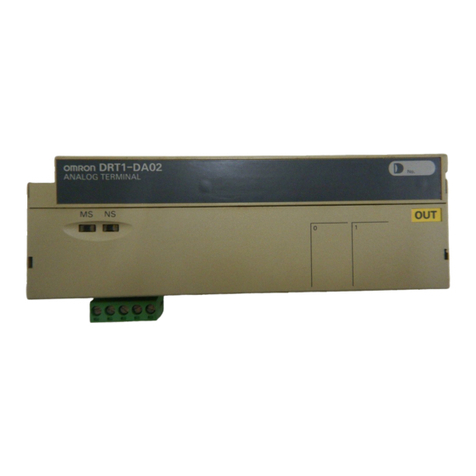 Omron DRT1-DA02 User manual