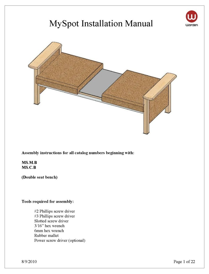 Worden MS.C.B series installation manual