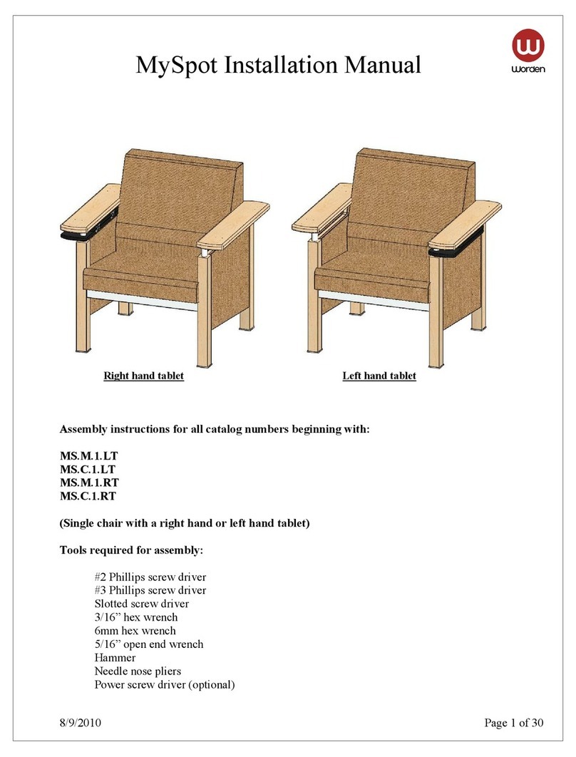 Worden MS.M.1.LT series installation manual