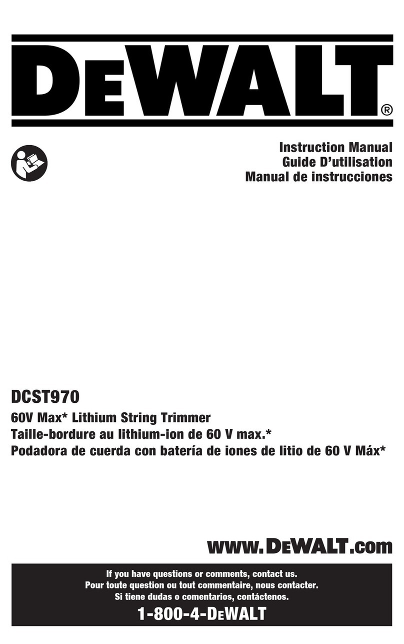 DeWalt DCST970 User manual