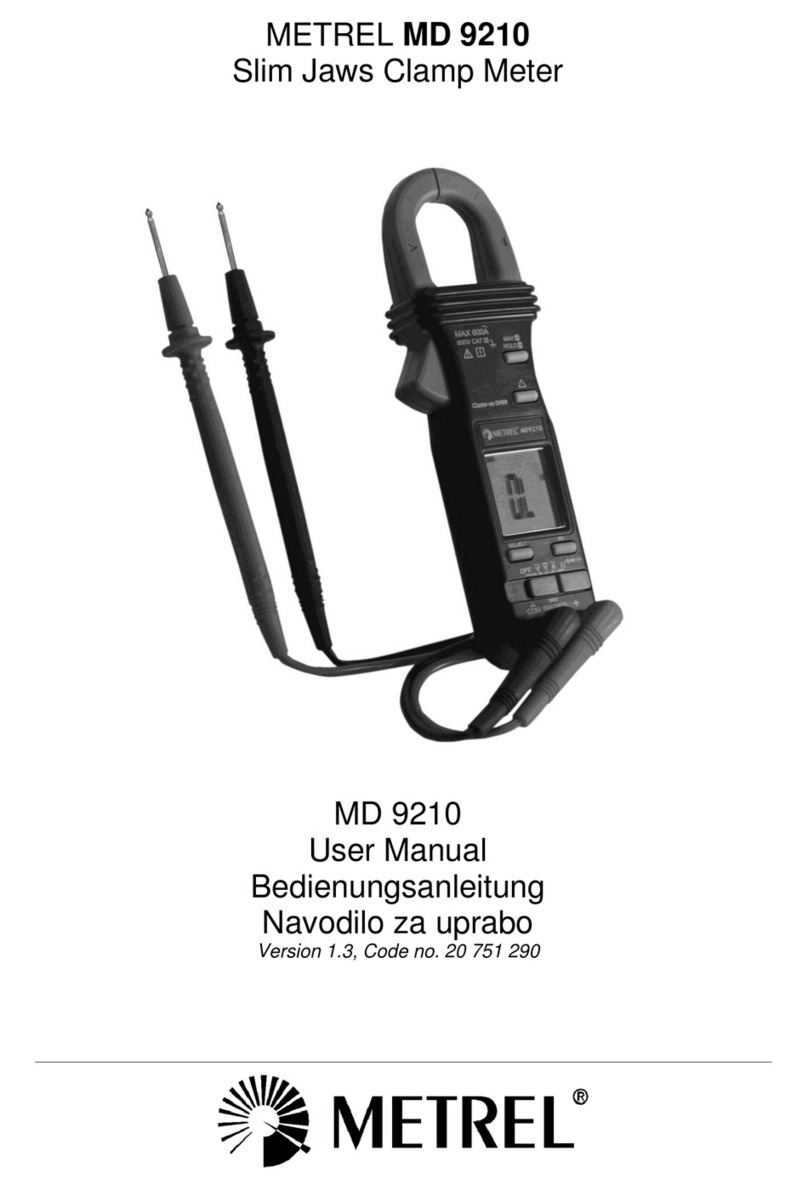 METREL MD 9210 user manual