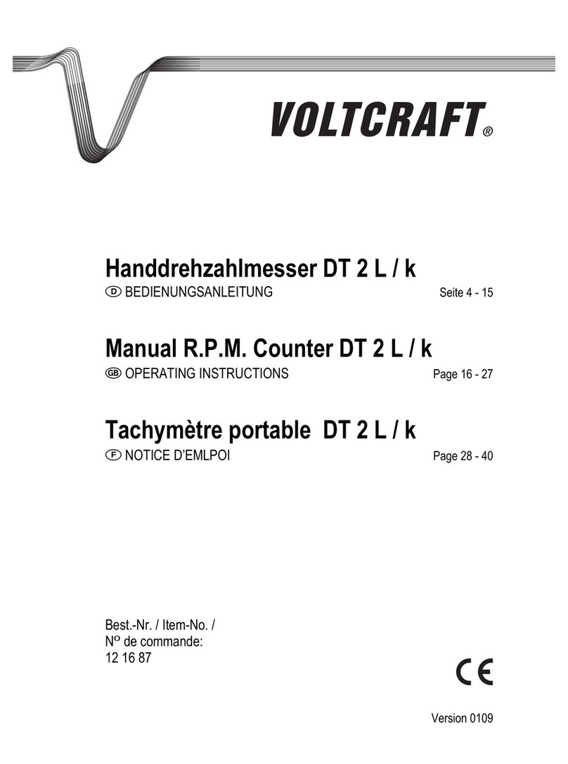 VOLTCRAFT DT 2 L / k User manual