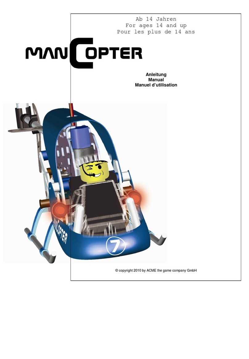 ACME MAN COPTER User manual